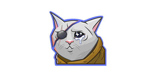 Sticker | Sad Cat